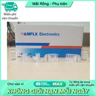 Hộp 100 đầu mạng RJ45 loại tốt Hạt mạng RJ45 AMPLX hạt mạng RJ45 tốt - Mắt Rông - Phụ kiện