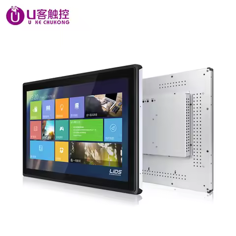 Hot Sale 10.1/13.3/15/17/18.5/19/21.5/23.8/32 Inch IP65 Rugged Panel Mount Wall Industrial Touch Scr