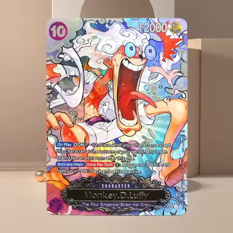 Proxy One Piece Championship OP05-119 Parallel Monkey D Luffy World Final 2st Prize 2023 silver Coll