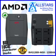 (ALLSTARS : Promo) APC BVG1200i-MSX UPS / 1200VA, 650W / APC UPS / 1200VA / BVG1200i-MSX UPS  (Warra