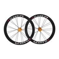 Litepro Folding Bike S42 AERO  20 Inch 11 Speed Wheelset 406/451 V Disc Brake Alloy Wheels Bicycle R