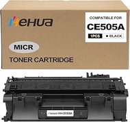 Hehua Compatible Toner Cartridge Replacement for HP 05A CE505A MICR for P2035 P2035n P2035X (1 Pack)