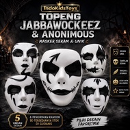 IndoKidsToys - Vendeta mask hacker bjorka mask party mask party mask SQUID anonymous_Mask Scary Movi