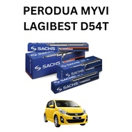 ABSORBER FRONT, REAR (SACHS BRAND) PERODUA MYVI LAGI BEST D54T [ 315 908 / 318 855 ]