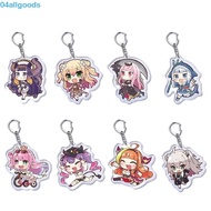 ALLGOODS Hololive Pendant Watson Amelia Cosplay Ookami Mio 6cm Gawr Gura Kawaii Hololive Keyring
