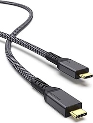 [4Ft] Thunderbolt 4 Cable with 40Gbps Data Sync/ 100W Charging and 8K/5K@60Hz for Thunderbolt 4/3 Monitor, Docking Stations and More