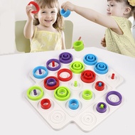 RUBYNEL Children Toys For Kids Education Party Leisure Toy Ferrule Logical Thinking Training Puzzle Toys Board Game Nternational Chess Rings Chess