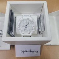 Swatch x Omega x Snoopy Bioceramic Moonswatch Mission To The Moonphase