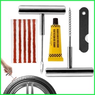 Car Tire Plug Repair Kit Universal Heavy Duty Tire Plug Kit 6 Pcs Motorcycle Tool Kit Bicycle Tire R