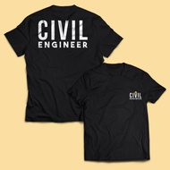 CIVIL Engineering Men's T-Shirt CIVIL ENGINEERING DB Adult Unisex Tops PakeKaos