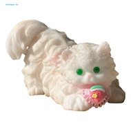 Anxiety Relief Gadget Stress Toy Realistic Cat Squeeze Toy Soft Tpr Stress Relief Fidget Cute Kitten
