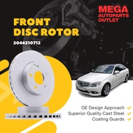 MERCEDES BENZ W204 C200 FRONT BRAKE DISC ROTOR 295MM 2044210712 / REAR DISC ROTOR 300MM 2044231512