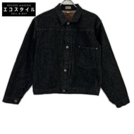 Buzz Rickson's BR16042 黑色二戰時期黑色牛仔襯衫牛仔夾克 40 碼 [二手]