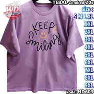 SMILING T-SHIRT BIG SIZE CODE HD603 JUMBO 2XL 3XL 4XL 5XL 6XL 7XL 8XL 9XL