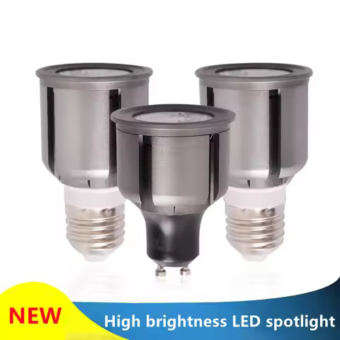 Super Bright Dimmable GU10 E14 E27 COB 9W 12W 15W 20W 25W LED Bulbs Lamp 220V LED Spotlights Warm Wh