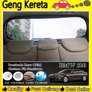 Rear Windscreen Custom Fit OEM Car Sunshade / Sunshades / Sun shade For BMW 520 (F10) (1PC/SET)