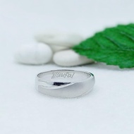 CINCIN SILVER CINCIN NIKAH CINCIN TUNANGAN A-06 SINGLE STERLING SILVER