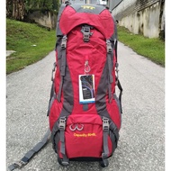 [READYSTOCK] Creeper 60L+5 Hiking Backpack outdoor bagpack travel bag