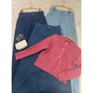 New Zala & Co Boutique Carla Skirt cotton jeans a line 8888