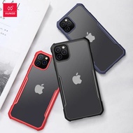 XUNDD 簡約工業風 iPhone 11 Pro 5.8吋 清透防摔手機殼 (夏夕紅)
