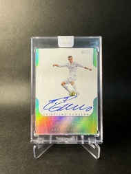 2015-16 Panini Flawless Cristiano Ronaldo C朗拿度 簽名 on card auto /25 足球球星卡 最頂級系列 只此一年 皇馬 曼聯 Goat 完美卡簽 