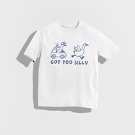 Got too Silly Unisex T-Shirt Goose Shirt Meme t shirt Silly Goose Shirt Funny Goose Tee Silly Goose 
