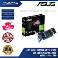Asus Nvidia GeForce GT 710 SL EVO 2GB GDDR5 Graphics Card – HDMI / VGA / DVI (0db Silent Cooling / S