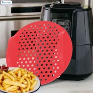 Frances Frances Kitchen Air Fryers Oven Pad with Handle Non-Stick Perforated Design Pad Household Kitchen Accessories