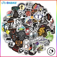 ONBIKE MTB Sticker Waterproof Bike Sticker Bicycle Rim Sticker Bottle Sticker Luggage Sticker Bicycle Accessories