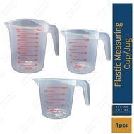 Plastic Measuring Cup/Jug (250ml / 500ml / 1000ml)