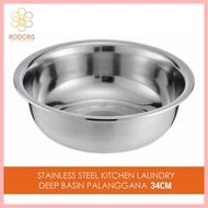 ℥ ▪ ⚽︎ ◱ Stainless Steel Home Kitchen Sink Bathroom Laundry Deep Basin Planggana MINI Palanggana 36