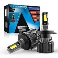 Novsight- N39 H4 H7 H11 9005 9006 9012 Car LED Headlight Car Auto Bulb10000LM 6000K 72W