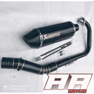 EXHAUST EXHAUST AKRAPOVIC EXHAUST FOR FZ150i YZF R15 LC135 SPARK RX150 EXCITER150 Y15ZR RS150R BELAN