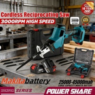 588VF Cordless Reciprocating Saw Blades Ideal for Metal and Wood Cutting Battery Powered Chain Saw T
