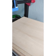 Imported plywood specializes in making beautiful, smooth models, 31x25cm, 2mm thick