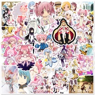 10/50Pcs Cartoon Puella Magi Madoka Magica Anime Stickers For Stationery Scrapbook Laptop Craft Supplies DIY Girls Sticker Scrapbooking Kid Gift