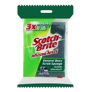 Scotch-Brite 3M Sponge With Abrasive Pads Small Size