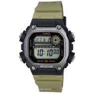 Casio Standard Digital Sand Resin Band Quartz DW-291HX-5A DW291HX-5 200M Mens Watch