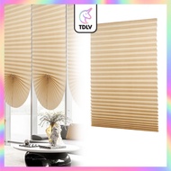 TDLV Self Adhesive DIY Curtain Pleated Blind Pleated Shades
