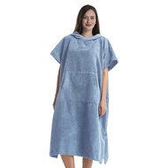 【A Simple】 Towel Bath Towel Extra Large Thick Hooded Beach Towel Changing Robe Quick Dry Microfiber 