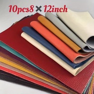 TEMU Set Of 10 Genuine Cowhide Leather Sheets For Projects, With A Thickness Of 0.8-1.5mm, Pre-cut T