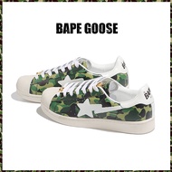 BAPE Goose Skateboard Shoes - 2022 Summer Camo Canvas Men's Sneakers