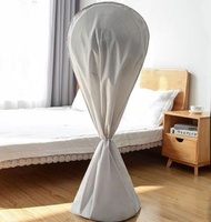 雜乜鋪 - 通用性風扇防塵套附束帶（1.4米高） 風扇保護套 防水防潮防塵 站立式風扇 風扇蓋套