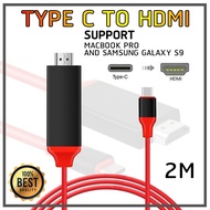Type C USB-C to 4K HDMI HDTV Adapter Cable For Samsung Galaxy S8 note 9 Macbook