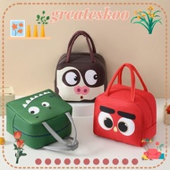 GREATESKOO Insulated Lunch Box Bags, Thermal Bag  Cloth Cartoon Lunch Bag,  Lunch Box Accessories Portable Thermal Tote Food Small Cooler Bag