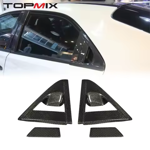 For Honda Civic Type-R FK2 Carbon Fiber Door Handle Protector