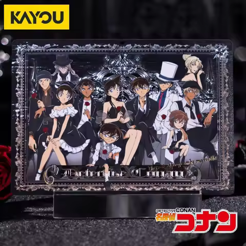 Genuine Kayou Detective Conan Glow Pack Collection Cards Conan Kaito Kid Official Anime Trading Card