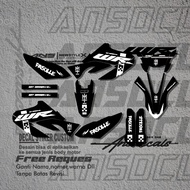 DECAL STICKER YAMAHA WR 155 NEW STICKER YAMAHA WR 155 FREE REQUEST STICKER WR YAMAHA