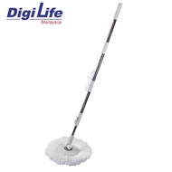 DIGILIFE Stainless Steel EASY Spin Mop Handle w/ MicroFibre Mop Cloth Spare Parts / Accessories / Re