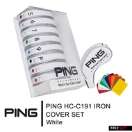 PING HC-C191 IRON COVER SET PING HEAD COVER ปลอกหัวไม้กอล์ฟ ปลอกหุ้มหัวไม้กอล์ฟ